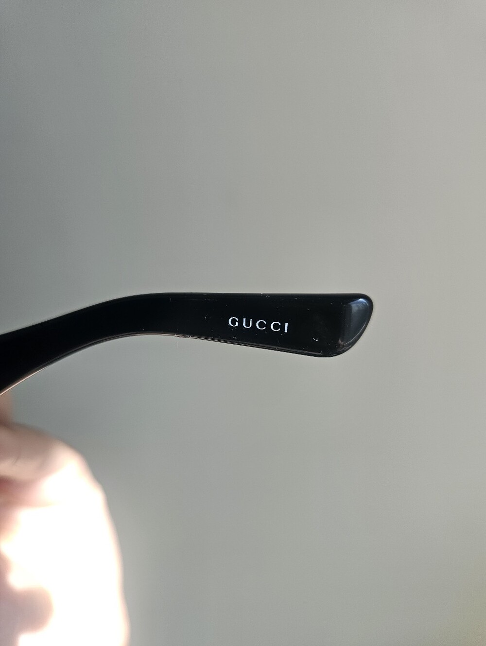 Gucci Women's Vintage Y2k Oversized Rimless Gradient Gray Shield Sunglasses - Picture 4 of 6